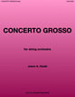 Concerto Grosso Orchestra sheet music cover